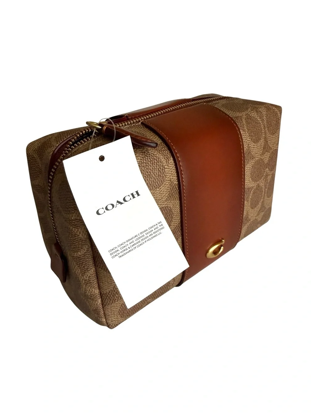 Coach Essential Cosmetic Pouch Signature Canvas